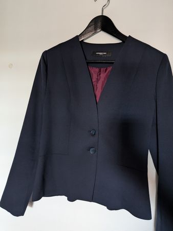 Lawrence Grey Blazer dunkelblau Wollanteil