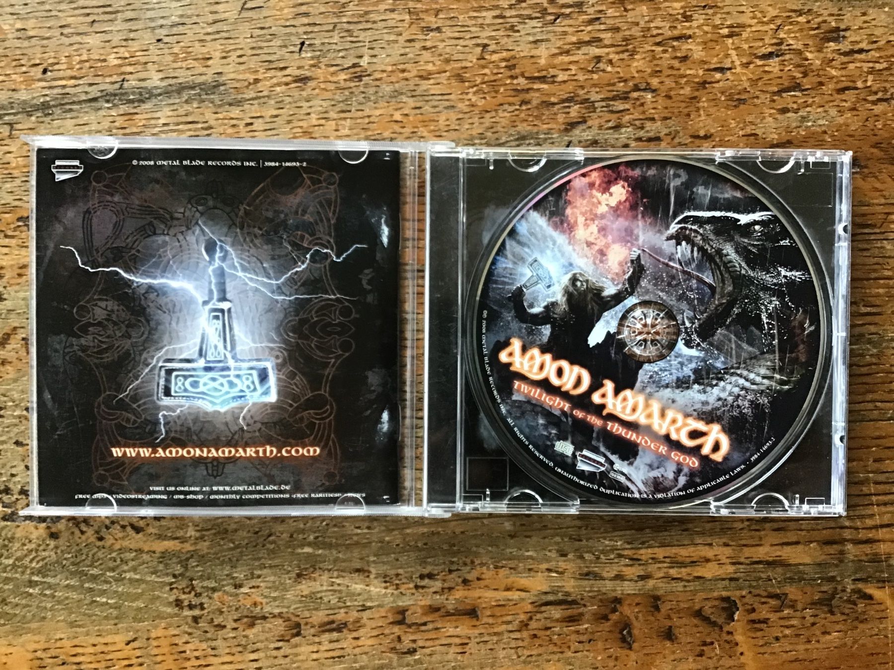 CD: CD Amon Amarth death Viking metal – Usato da Fully venduto da Ruby97 1