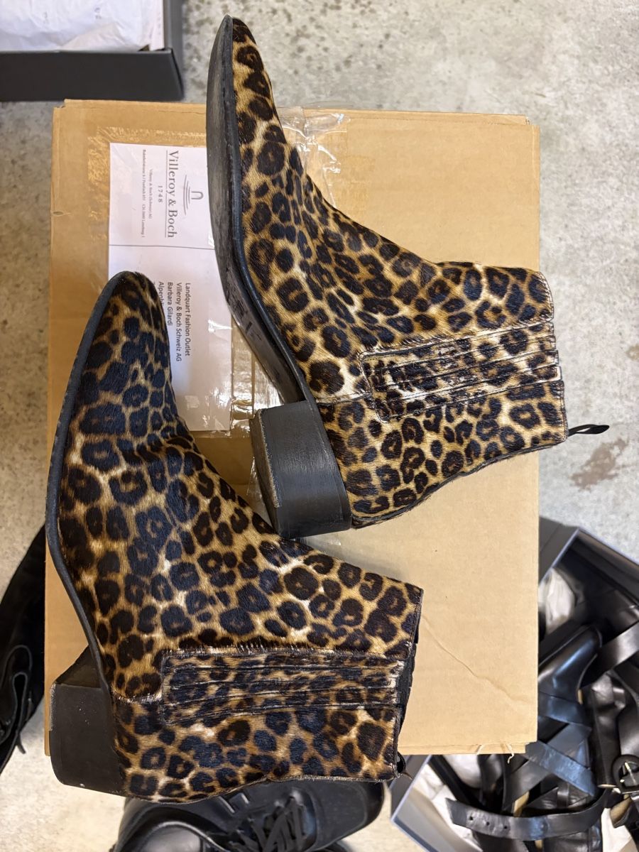 Kooples Chaussures femmes: The Kooples Ankle Boots Leopard Print Size 39 – D'occasion à Baar par ViennaG 1