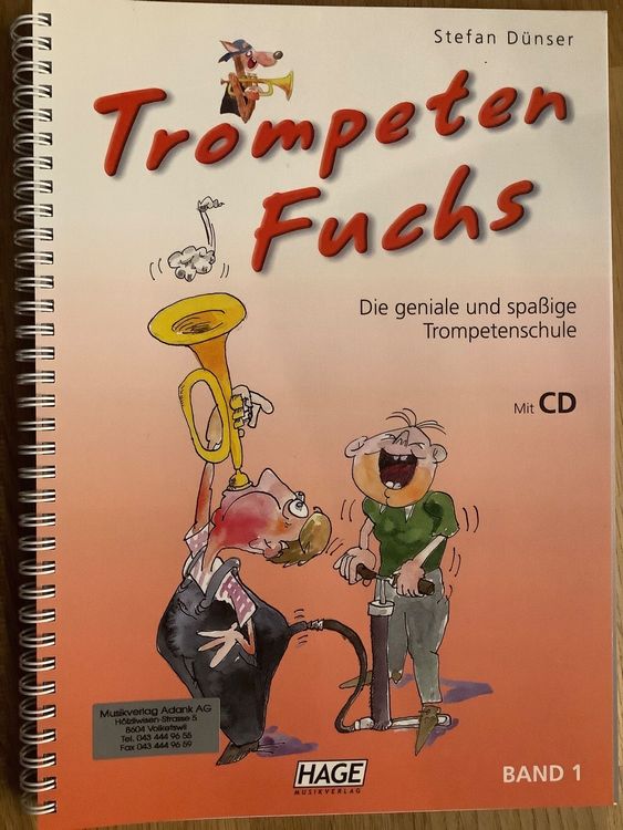 Trompeten Fuchs Band 3 Von Stefan Dünser Im Alle Noten Shop Kaufen