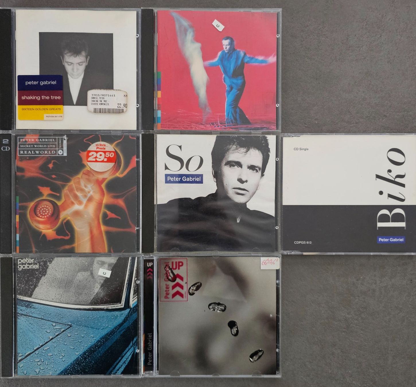 CDs: Peter Gabriel CD's – Gebraucht aus Unterkulm von Chaplyn2018