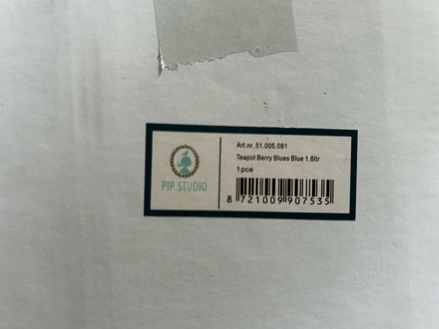 Teiere: Teekanne Pip Studio blau 1,6l neu – Nuovo e nell'imballaggio originale da Bern venduto da juline 4
