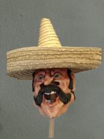 Fasnachtsmaske, Grind, Larve, Künstlerkopf