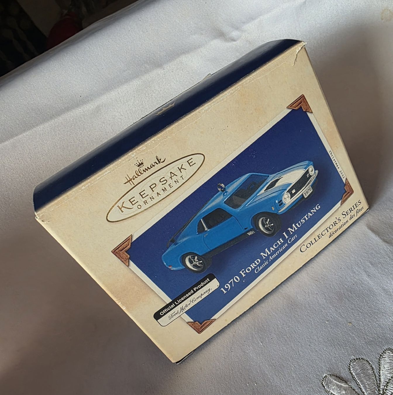 Ford Modellini d'auto: Modellauto Hallmark Keepsake1970 Match Ford Mustang serie#12 – Nuovo e nell'imballaggio originale da Rickenbach BL venduto da nicole611 1