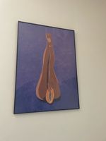 Poster Frau mit Papaya exkl. Rahmen