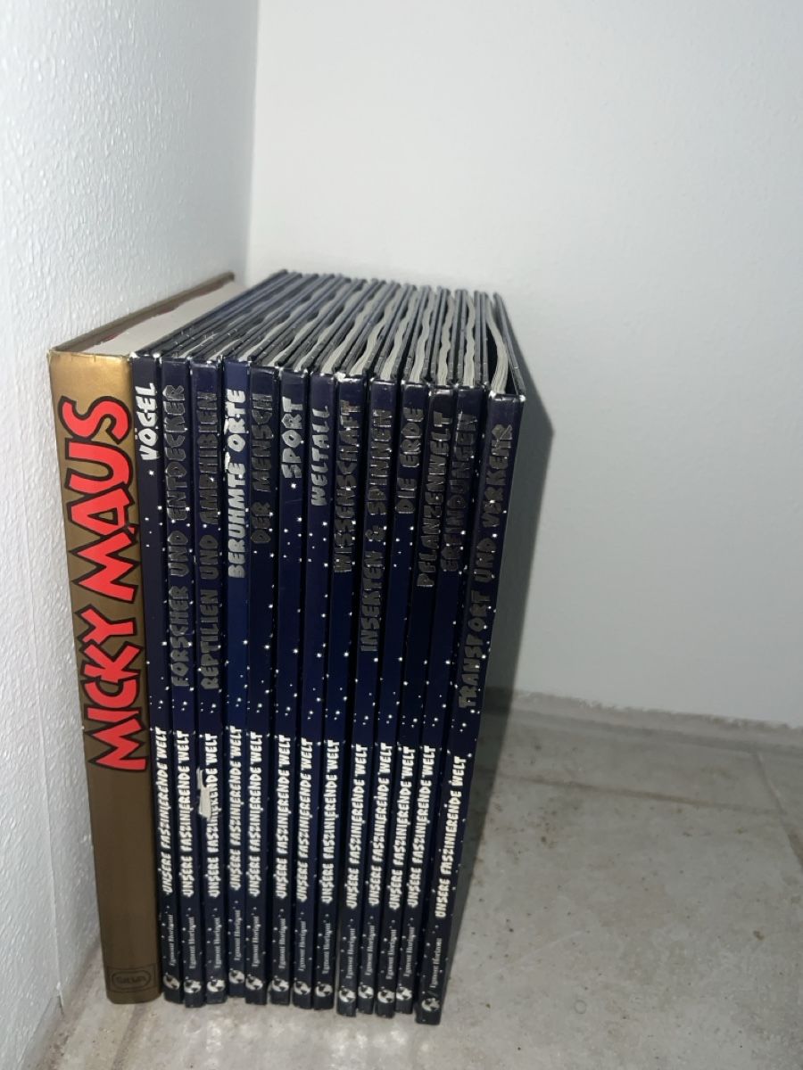 Libri: Disney Micky Maus Wissen Sammlung Bücher – Nuovo (secondo la descrizione) da Niederglatt ZH venduto da AnFleischmann 2