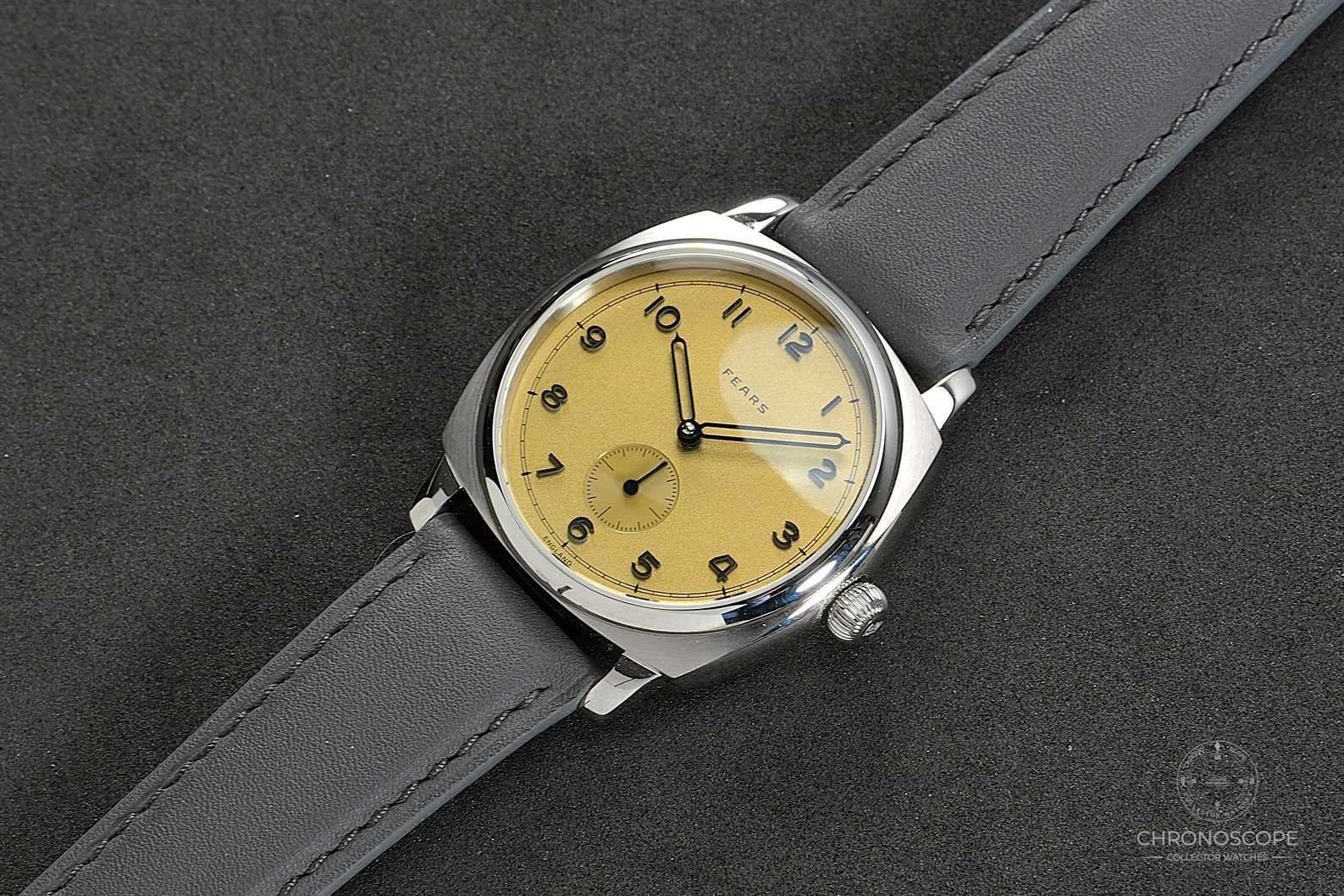 Orologi: Fears Brunswick 38 Champagner-Zifferblatt – Nuovo (secondo la descrizione) da Luzern venduto da ChronoScope6004 2