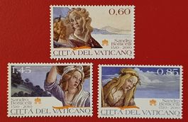 VATIKAN FRESKEN BOTTICELLI VENUS VESPUCCI 2010** POSTFRISCH
