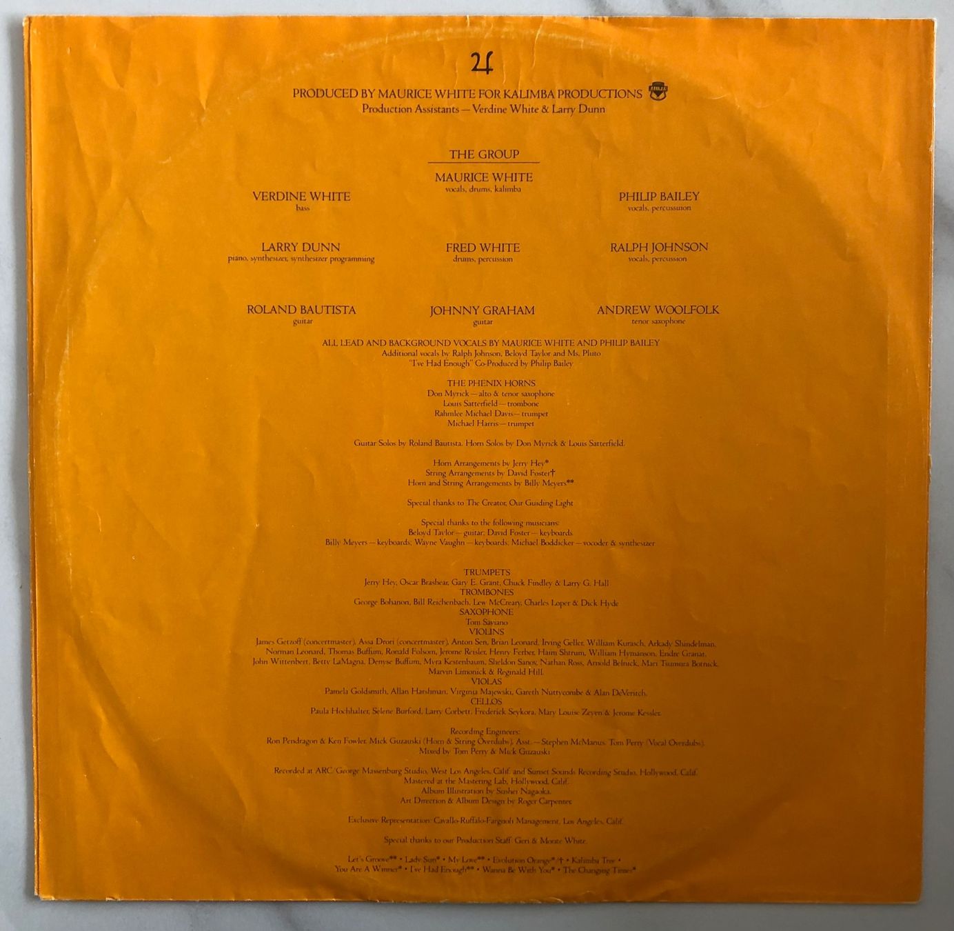 Schallplatten: EARTH, WIND & FIRE - RAISE! – Gebraucht aus Poliez-Pittet von Newtown-Records 2