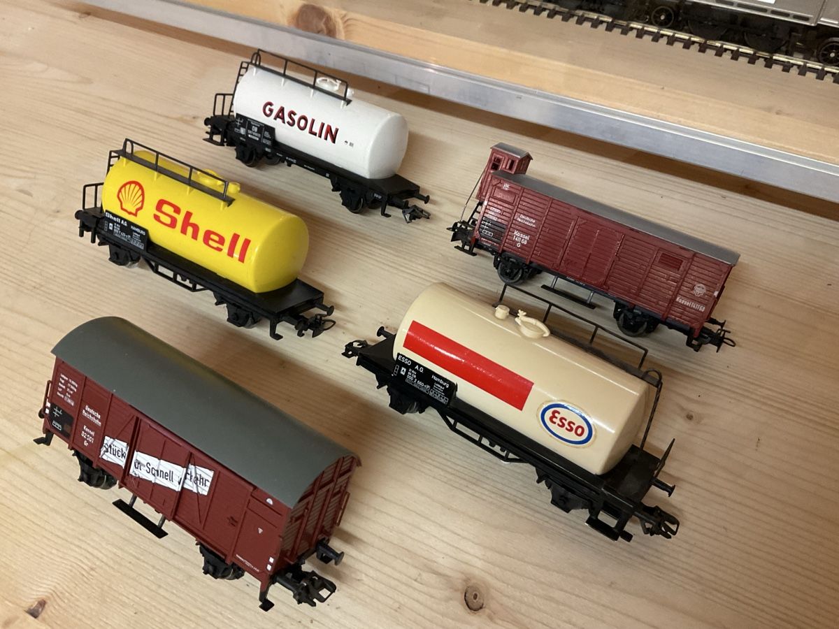 Märklin Modellini di ferrovie: 5 x Güterwagen  – Nuovo (secondo la descrizione) da Wald ZH venduto da Sbbemilio