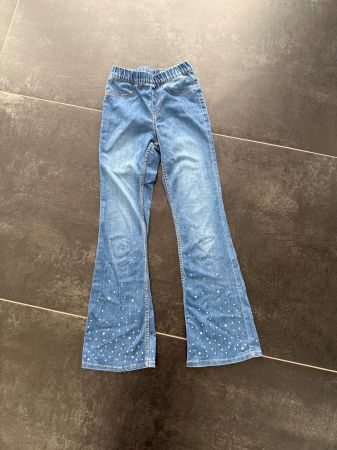 Mädchen Jeans Schlaghosen Grösse 140