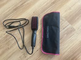 THERMOFONTE PINK BRUSH Haarglättbürste neuwertig inkl. Etui