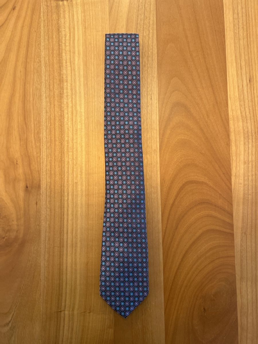 Cravatte: Elegante Herren-Krawatte Blau/Violett – Nuovo (secondo la descrizione) da Luzern venduto da Leuchtenstadt23
