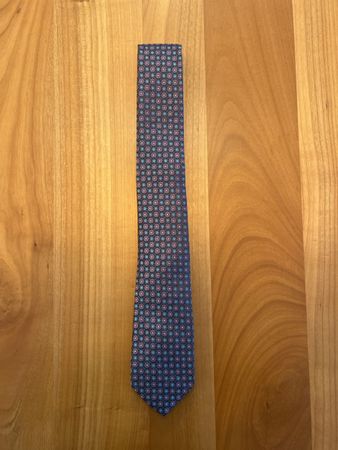 Elegante Herren-Krawatte Blau/Violett