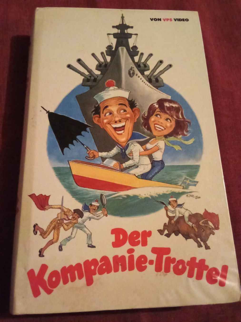 Toutes les VHS: Der Kompanie-Trottel (S 1958) VPS Video VHS – D'occasion à Remetschwil par Hofiii