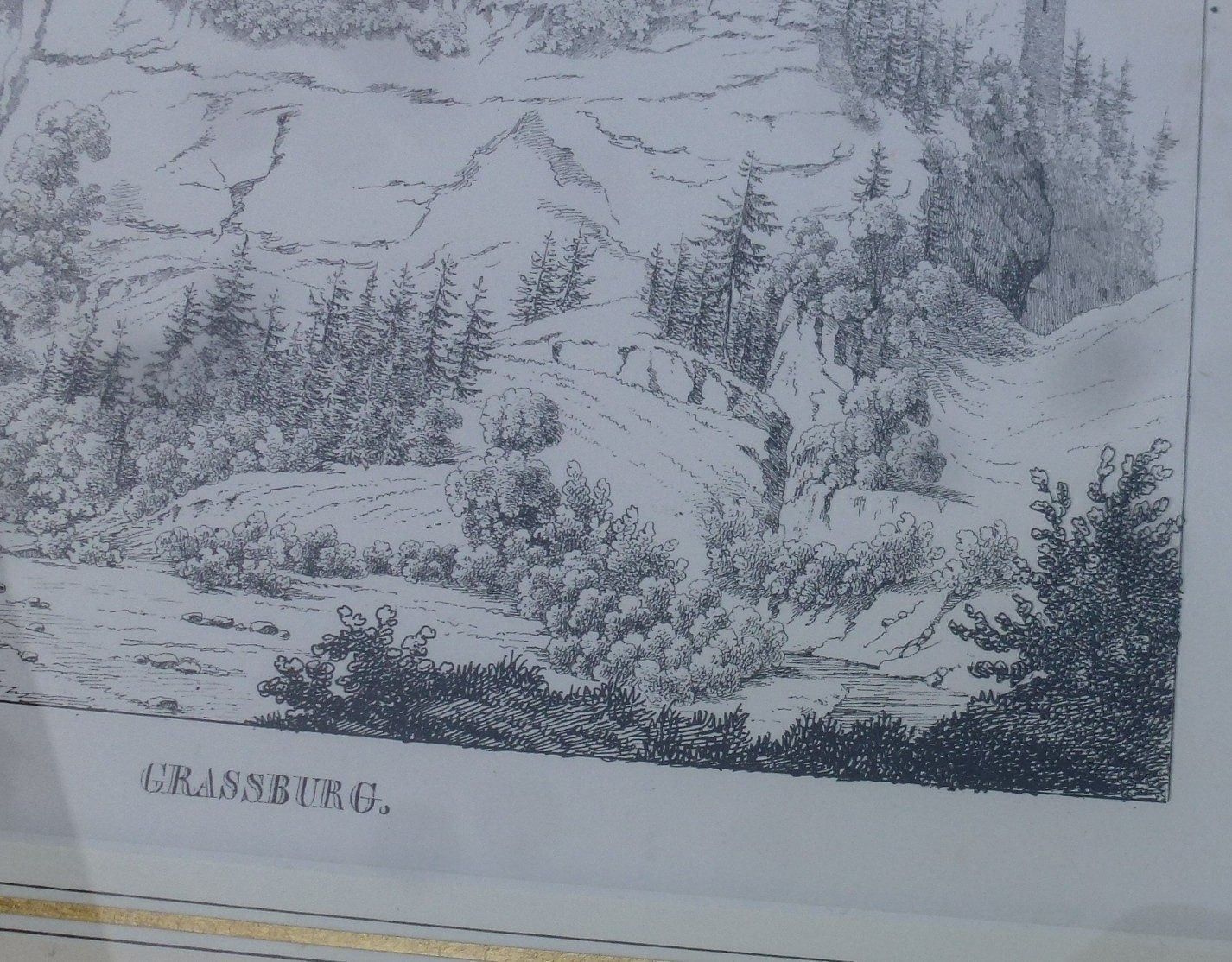 Grafica & Litografie: Stich + Grassburg + Lithographie um 1844 – Usato da Walkringen venduto da Casablanca777 4