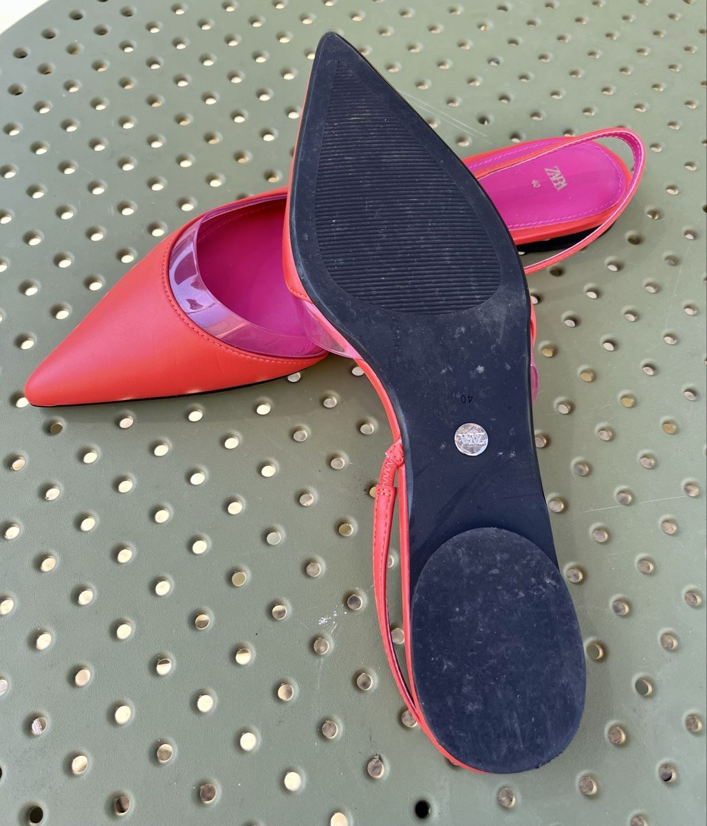 Zara Scarpe da donna: Sling Ballerina, Gr. 40 – Usato da Kreuzlingen venduto da London071 2