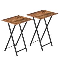 Beistelltische Sofatische Klapptische 2er Set Industriestil