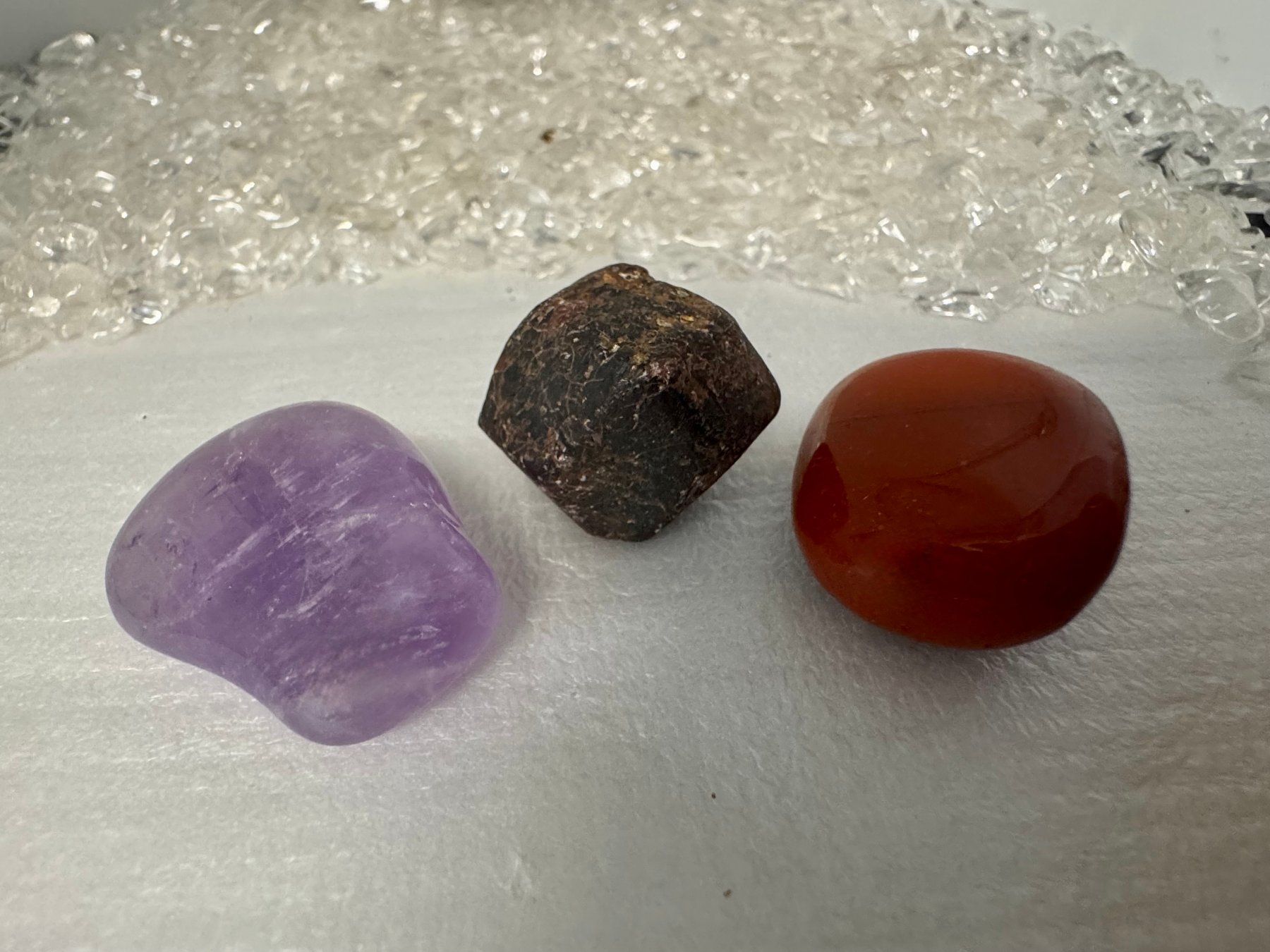 Pietre preziose: 3 Glücksteine für Sternzeichen  Widder – Nuovo (secondo la descrizione) da Biberist venduto da tl-schmuck 1