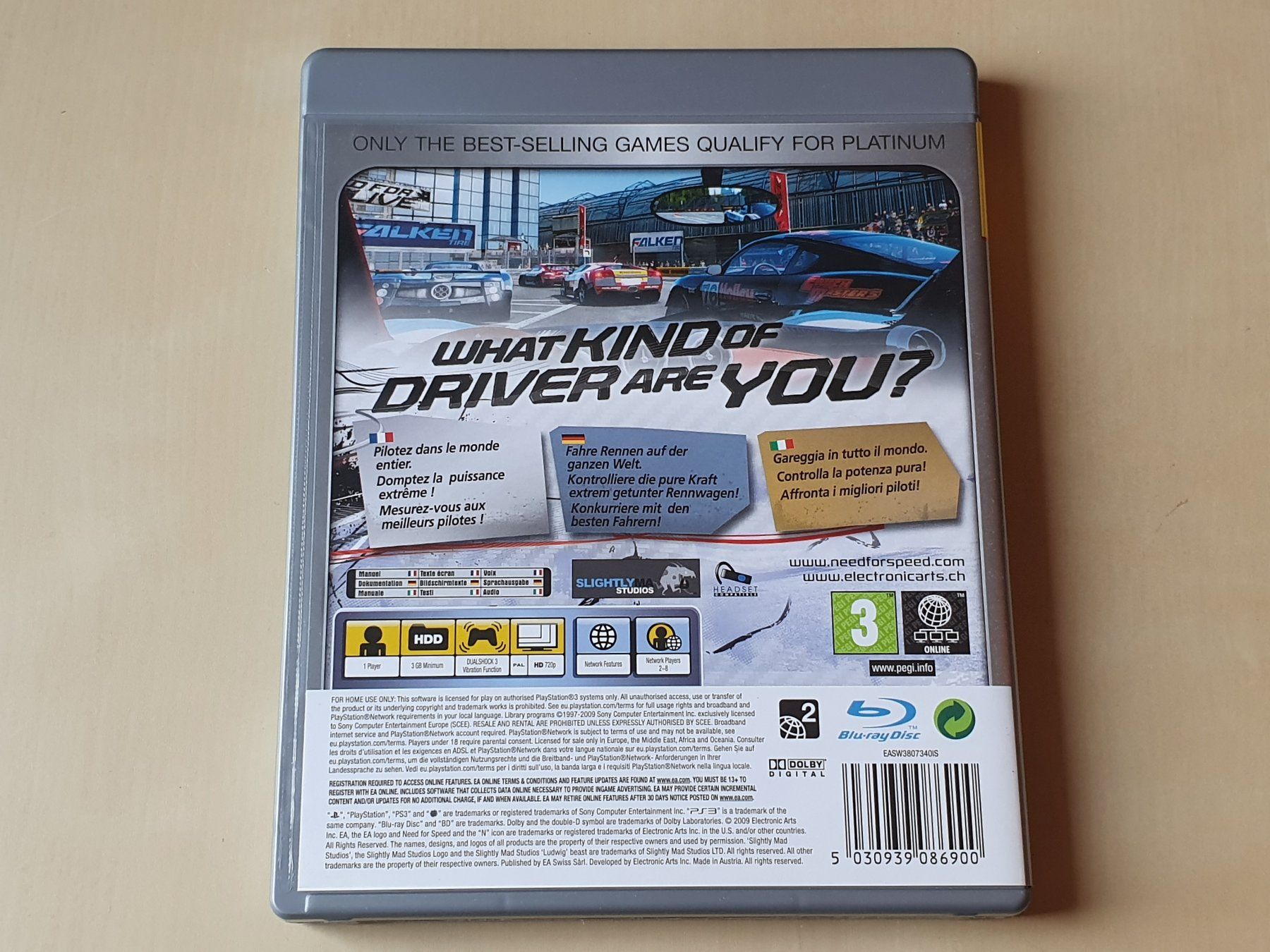 Sony Giochi: Need for Speed Shift – Usato da Stansstad venduto da collectorsshop 1