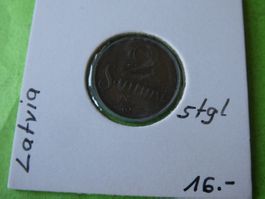 Lettland 1922, 2 Santim   stgl