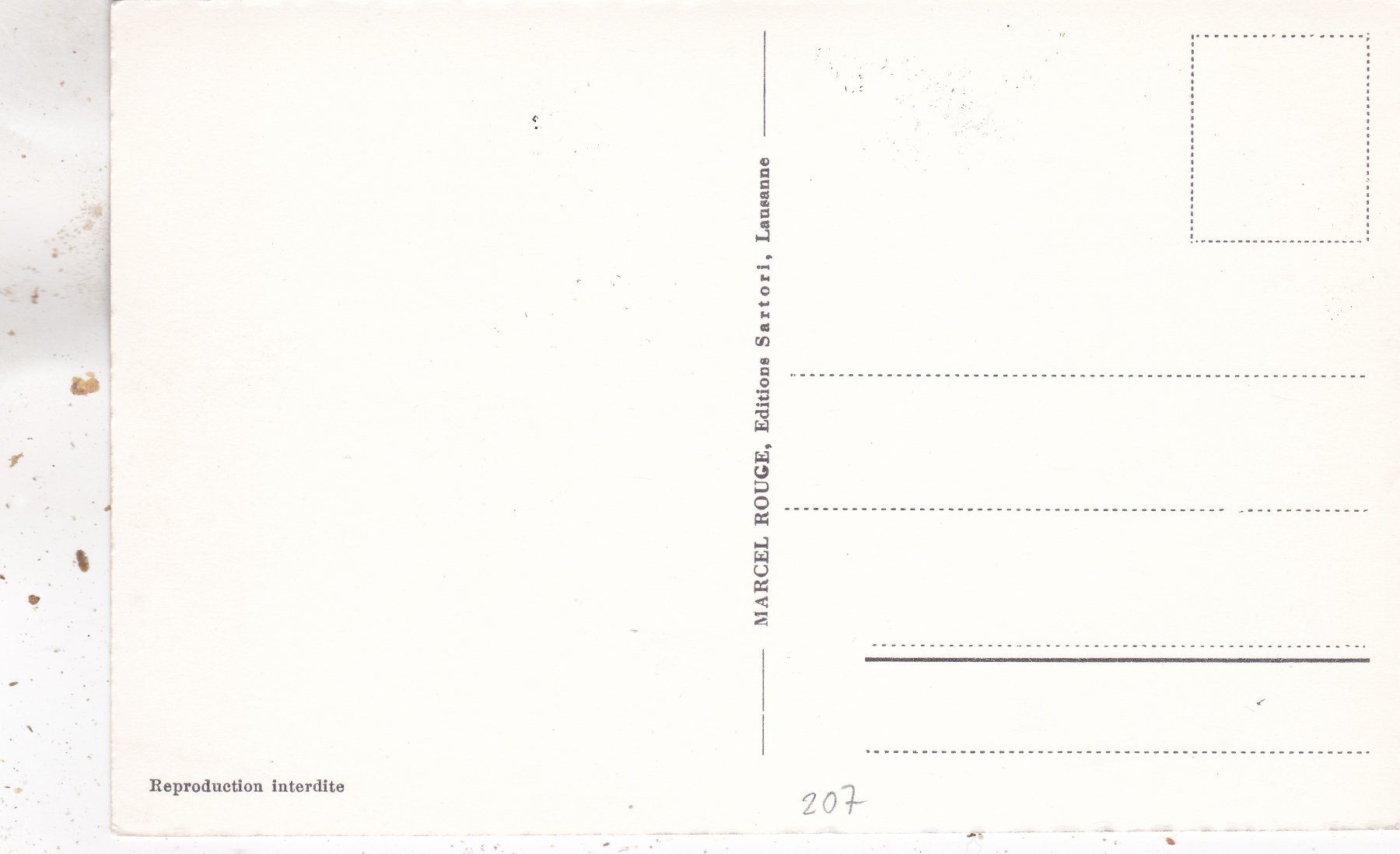 Cartoline postali: Col et Lac de Bretaye – Usato da Herisau venduto da Lisegrat2008 1