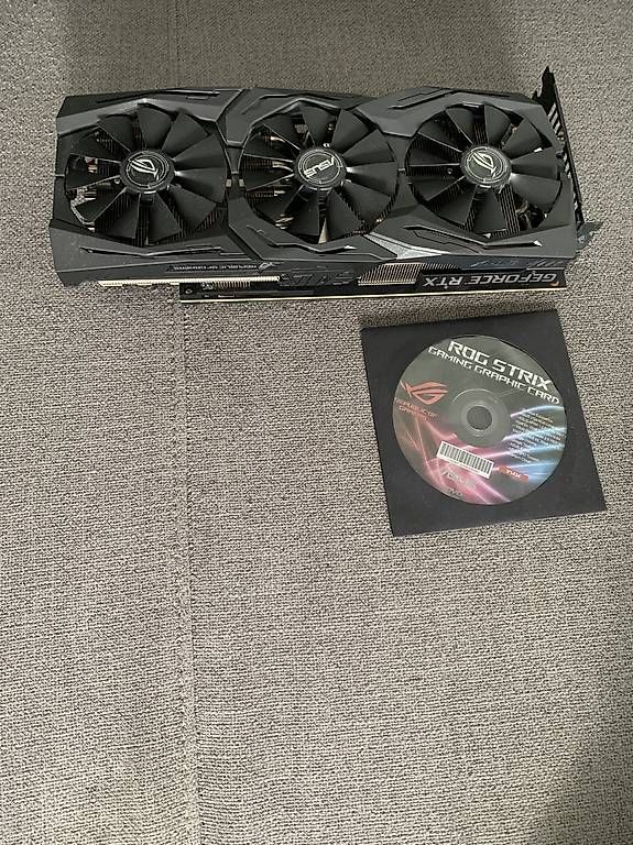 Grafikkarten: Asus Rog Strix Nvidia Geforce RTX 2070 8GB OC  – Gebraucht aus Dietikon von Tom_Dietikon