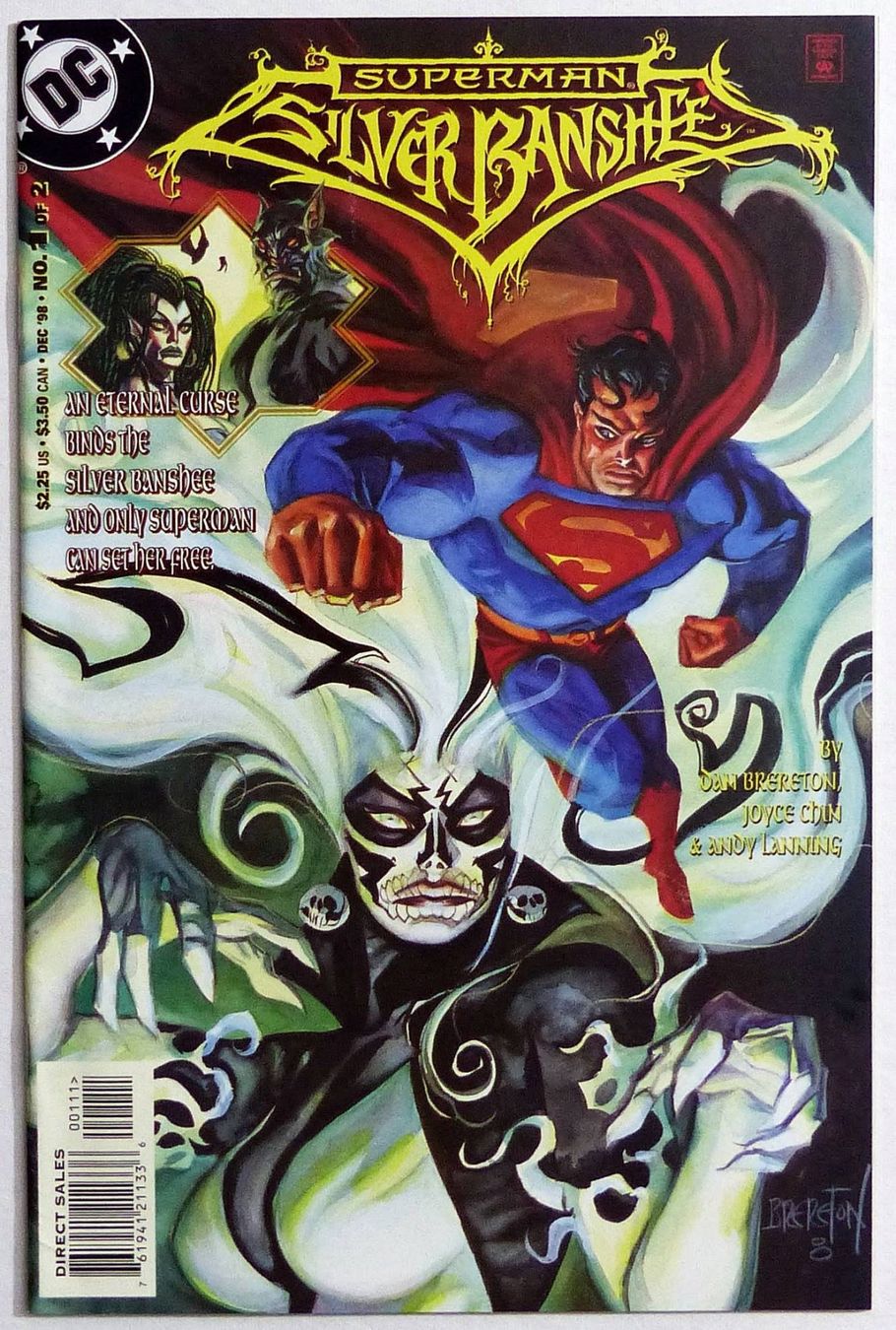 Fumetti: SUPERMAN SILVER BANSHEE 1-2 COMPLETE 2 PART STORY DC 1998 – Usato da Lugano venduto da YouWantUS 1