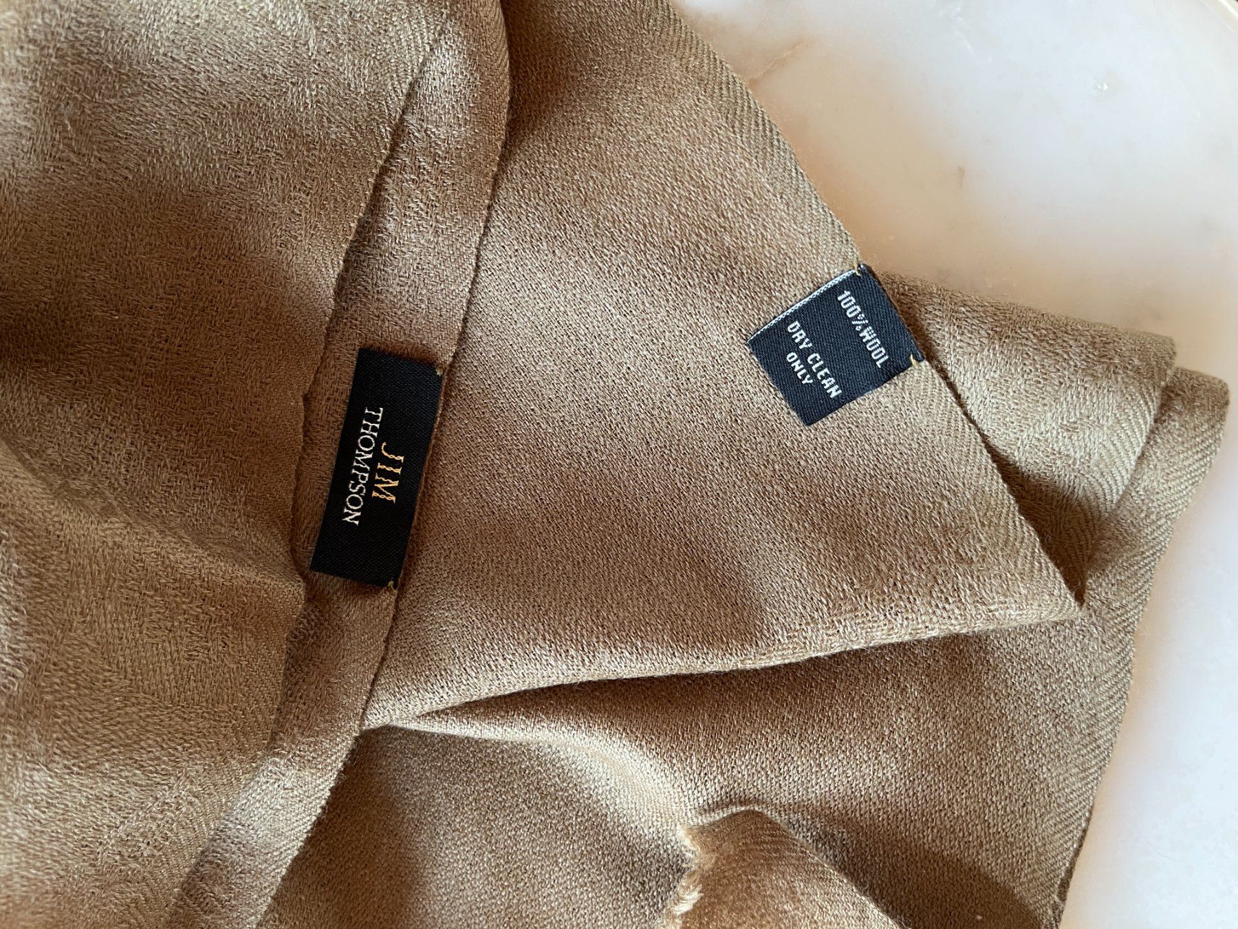 Foulards, Tücher & Schals: Schal, 100% Wolle, beige, – Neu (gemäss Beschreibung) aus Bern von cubus01 3