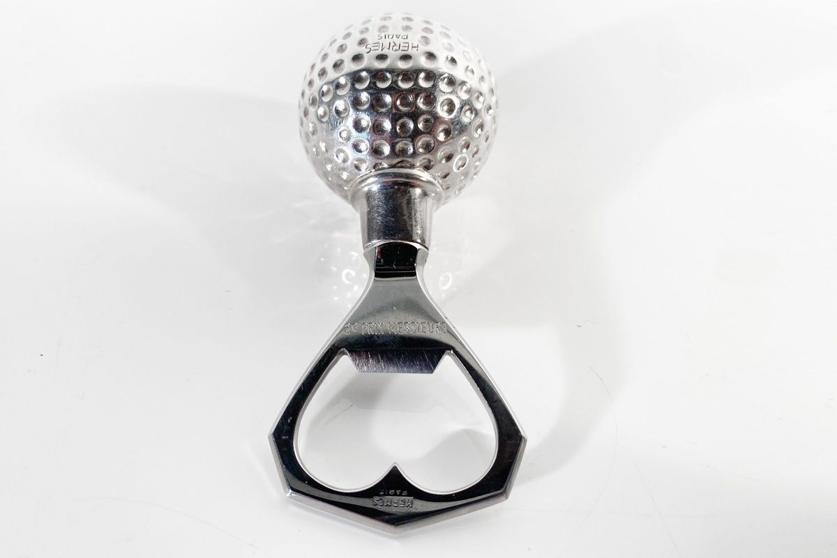 Hermès Apribottiglie & Tappi per chiusura: Golfball Flaschenöffner von Hermes Paris – Usato da Ballwil venduto da ClassicGallery 5