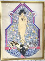 Art Déco - Akt Gemälde - Alice Niggeler um 1920