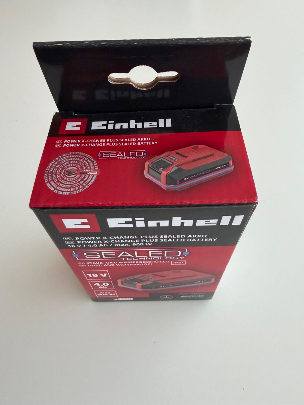 Einhell Akkus & Batterien: Batterie Einhell PXC Plus 18V / 4Ah, dust & waterproof – Neu und originalverpackt aus St-Gingolph von GoldenKeys 3