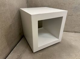 Cube rolling side table HANS HANSEN 🤍 Würfel Beistelltisch