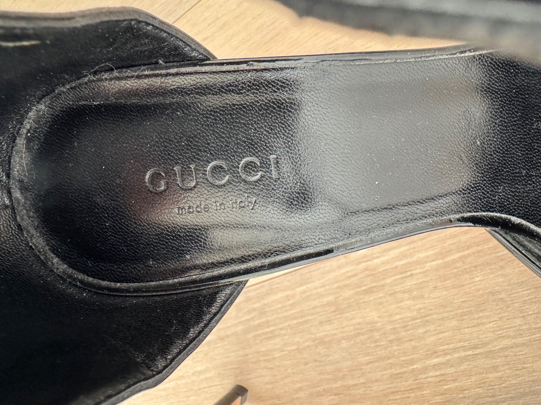 Gucci Scarpe da donna: Gucci Damenschuh schwarz Lack Größe 37.5 – Usato da Kloten venduto da mybestbrands 7