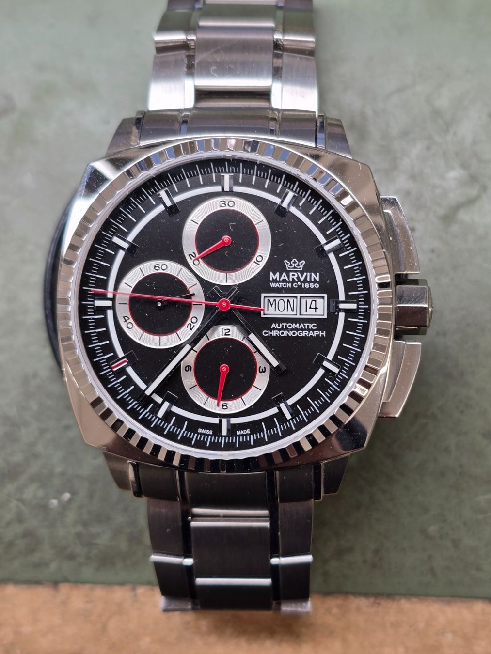Marvin Orologi: Montre Marvin  7750 – Nuovo (secondo la descrizione) da Tramelan venduto da Nirdan