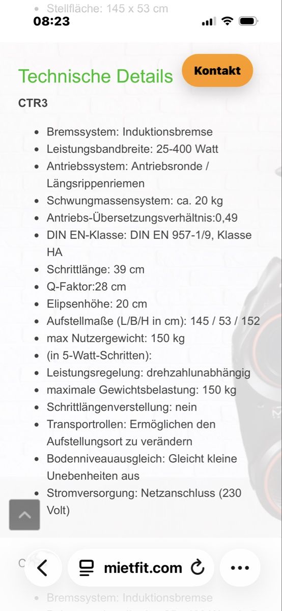 Kettler Hometrainer: Kettler Trainingsgerät – Gebraucht aus Eggersriet von pas_6xw9 4
