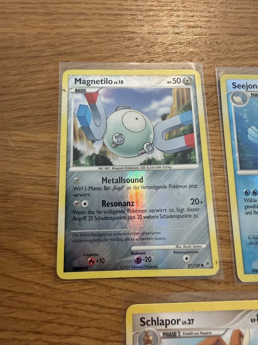 Pokémon Cartes à collectionner: 7 Deutsche Pokemon Karten 2007-2010 – D'occasion à Amriswil par sim_nlb6 1