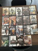 19 PC-Spiele Sammlung  CoD, BF, Ghost Recon, etc.