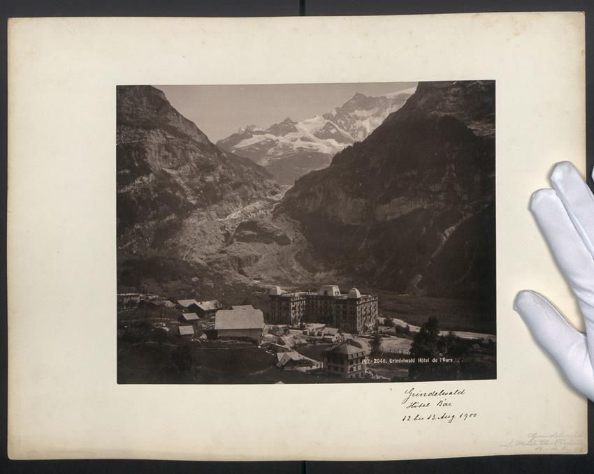 Fotografie &  Plakate: Fotografie Grindelwald, Blick auf das Gr – Gebraucht aus Berlin von bartko-reher