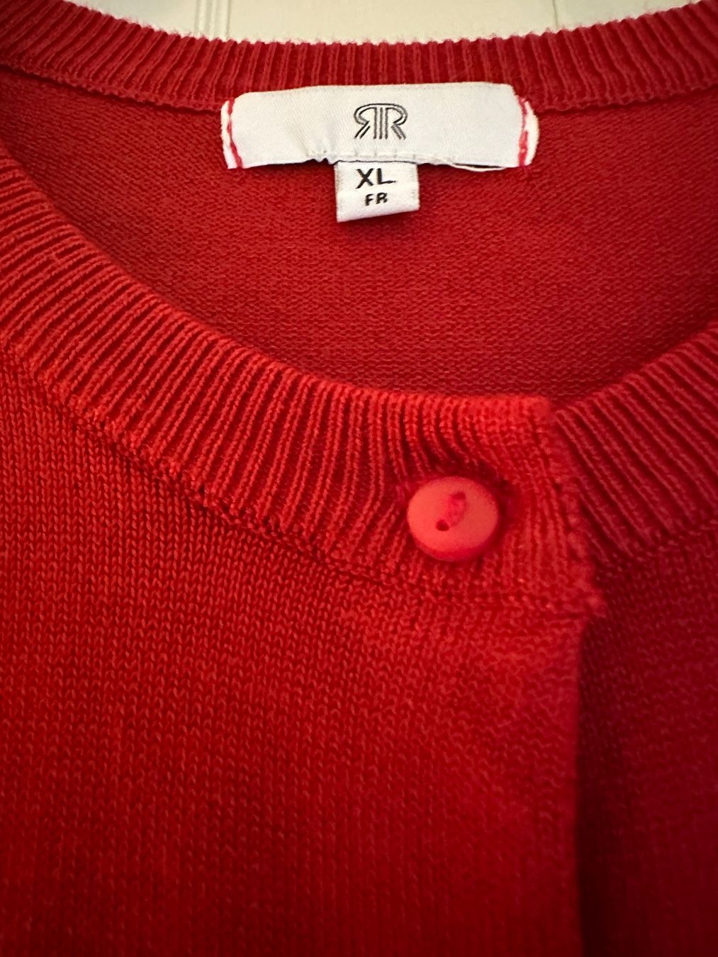 La Redoute Gilets & Westen: Cardigan rouge XL t.44 – Neu (gemäss Beschreibung) aus Sion von DayJenn 2