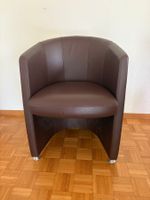Brauner Lederstuhl Sessel Rolf Benz Modell 7300