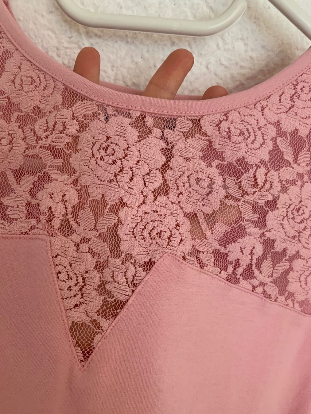 Top: Even & Odd Top rosa Spitze Gr. S / M – Usato da Fislisbach venduto da KolibriSecondhand 1