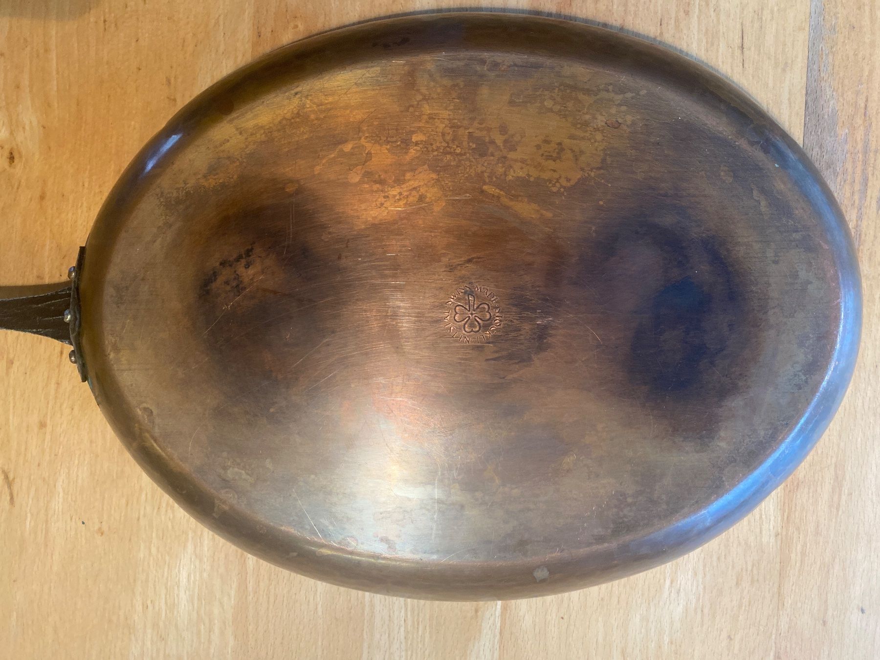 Stöckli Padelle: Kupfer Bratpfanne oval mit Deckel – Usato da Bäretswil venduto da laja00 4