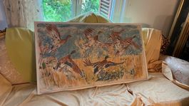 Grosse Hug Fritz Bild mit Signatur,128x72, Nr 6