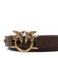 Neuer brauner PINKO Damengürtel Dita H2 Belt Gurt Gürtel 