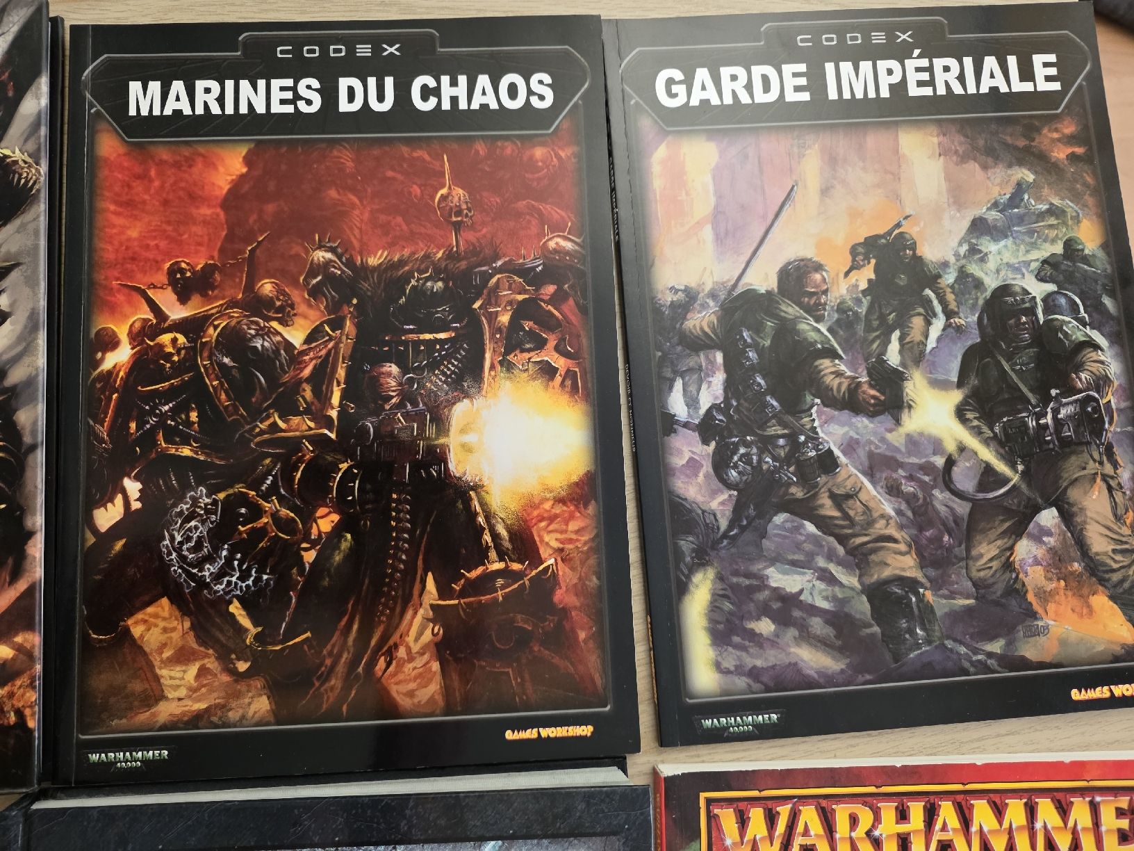 Libri: Ensemble de vieux Codex et règles Warhammer 40k – Usato da Onex venduto da Tykhoo 2