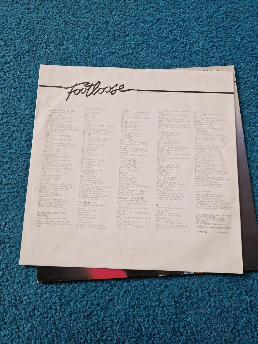 Dischi in vinile: LP "Footloose" original soundtrack – Usato da Aefligen venduto da Akoni 2