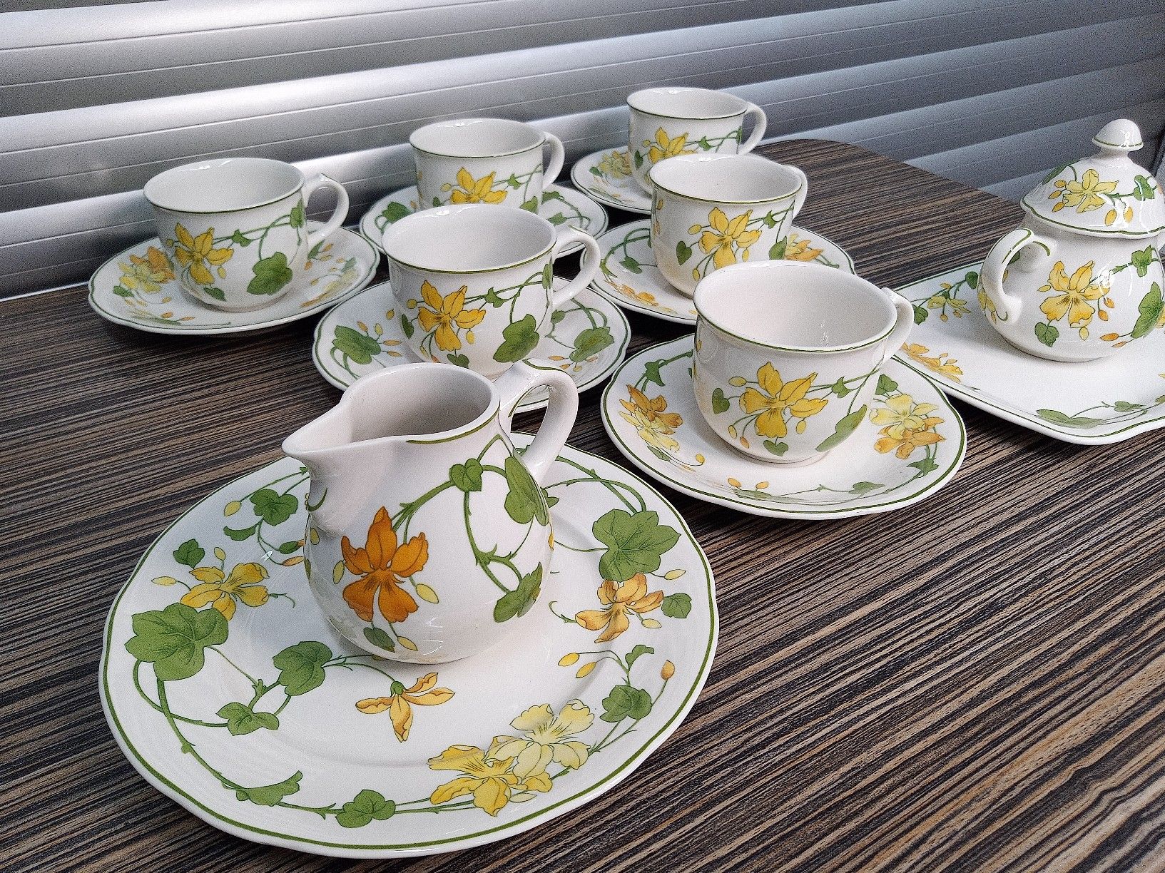 Villeroy & Boch Geschirrsets: Villeroy & Boch Geranium Kaffeeservice – Gebraucht aus Reiden von Zofi-Brocki 1
