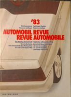 Katalog der Automobil Revue 1983