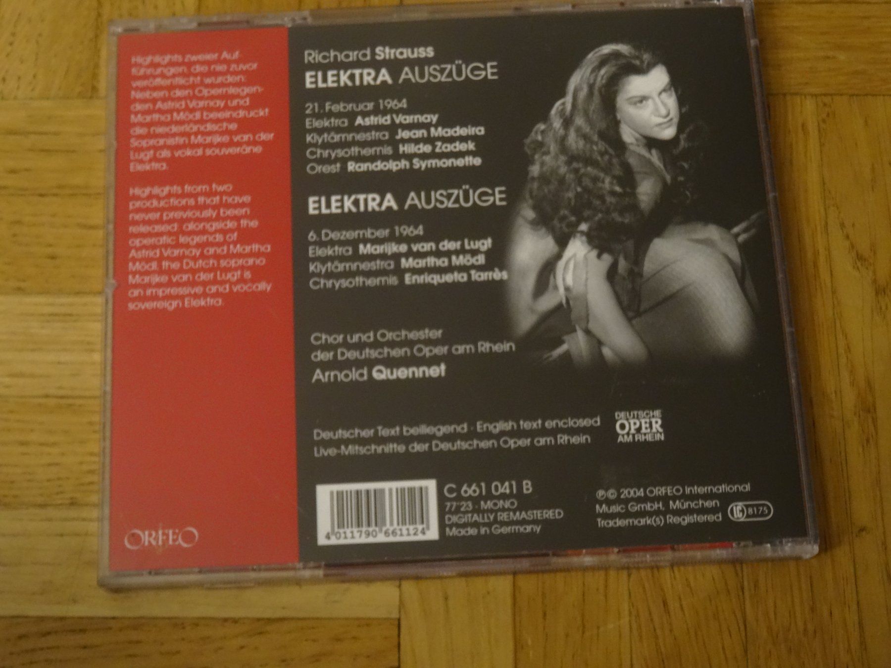 CD: Strauss - Elektra - Varnay - Modl CD OPER – Usato da Olten venduto da Disc-Ausverkauf 1